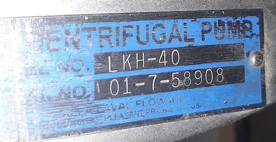 USED ALFA LAVAL LKH40