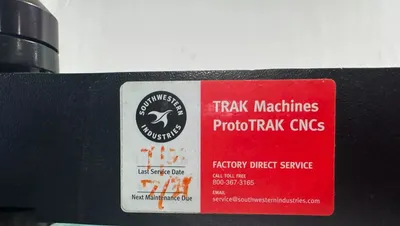 2012 SOUTHWESTERN INDUSTRIES TRAK K3SX Mills, CNC | Machinery Central (20)