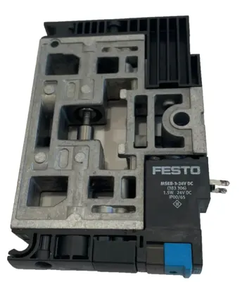 USED FESTO CPV18-M1H-5LS-1/4 SOLENOID VALVE 163190 CPV18M1H5LS14