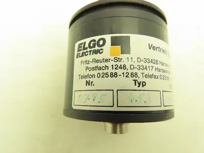 Elgo Electric 0795 453 Vertrieb Nord Rotary Encoder NR 0795 Typ 453