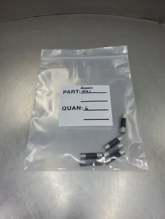 Used Bussmann MIN-1 INDICATING FUSE Fuses | Palmetto Automation #1155963