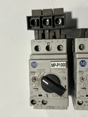 Allen Bradley 140M-C2E-B25 2.5 A Circuit Breaker Motor Starter x6