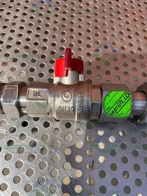 NEW CHEMGLASS CG-1969-M-26 M30 STAINLESS STEEL BALL VALVE MALE TO FEMALE 3/4"