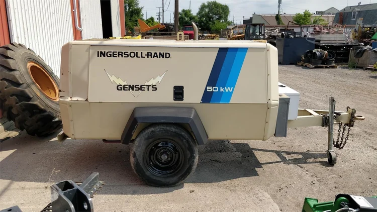 Used 1992 INGERSOLL-RAND E50XWCU Generators | Rosseel's Equipment Inc #720574