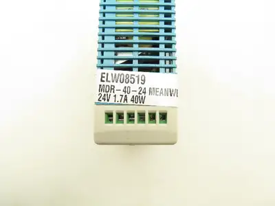 Mean Well MDR-40-24 DIN Rail Power Supply 100-240VAC to 24VDC 40W  Lot of 3