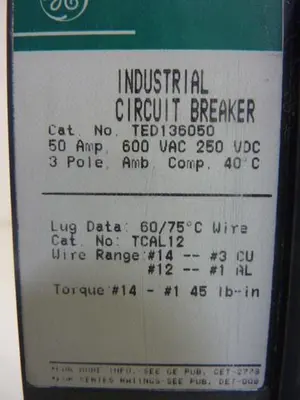 USED GE TED136050