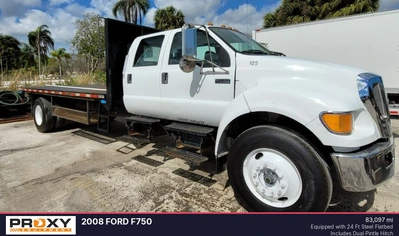 Used 2008 FORD F750 Flatbed Trucks Florida US | Proxy Equipment #1377824