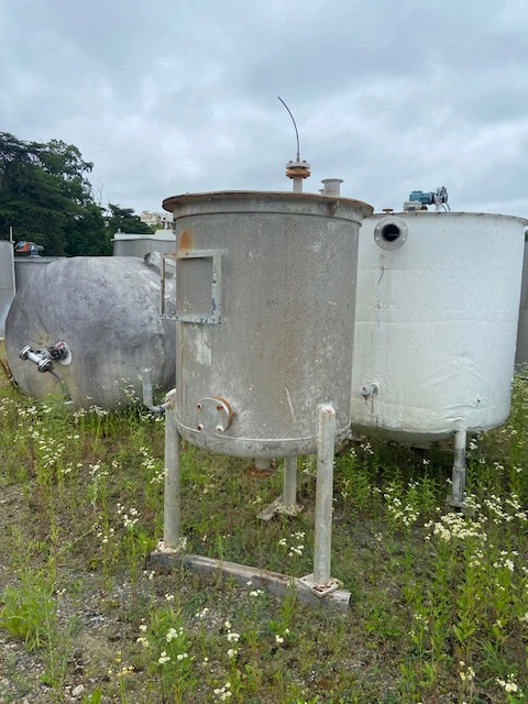 Used _UNKNOWN_ 300 GALLON Stainless Steel Tanks New Jersey US | Perry Equipment #119871