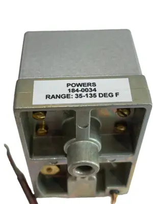 NEW POWERS 184-0034 TEMPERATURE TRANSMITTER 35-1235 RANGE