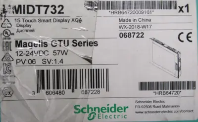 NEW SCHNEIDER ELECTRIC HMIDT732 TOUCH SCREEN PANEL
