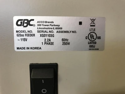 Used GBC Does Not Apply Feeders (Material Handling) Delaware US | United Machine Co. #1563762