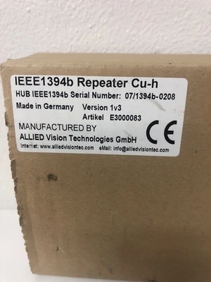 NEW Allied Vision Technology 07/1394b-0208