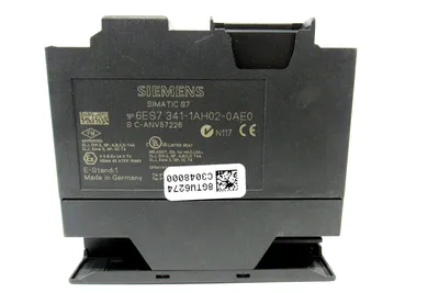 USED SIEMENS 6ES7 341-1AH02-0AE0 COMMUNICATION PROCESSOR 6ES73411AH020AE0