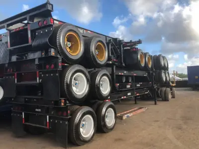 Used A PLUS 20’ AND 40’ GOOSENECK HEAVY DUTY CHASSIS Chassis Florida US | USA Transequipment #1542602