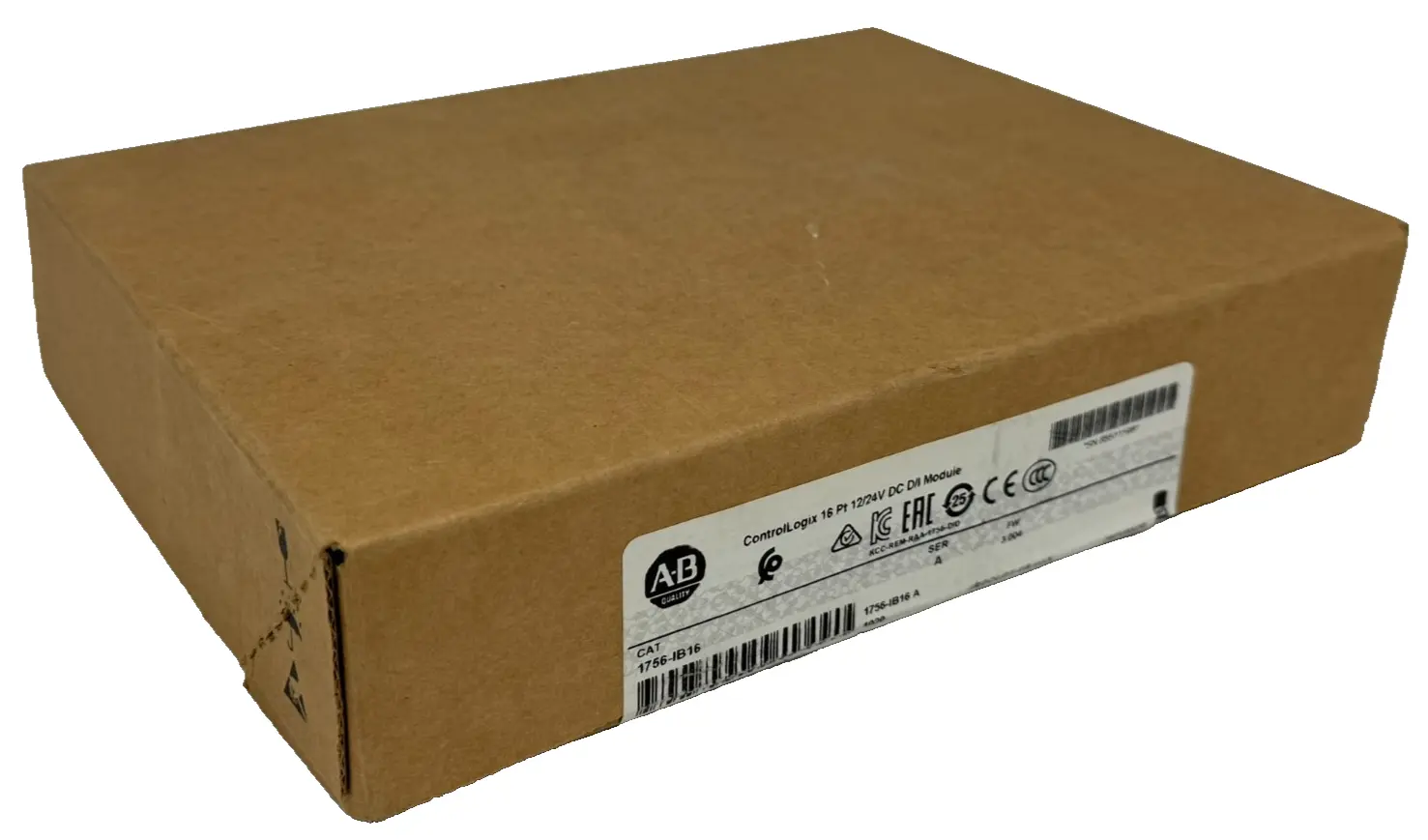 NEW SEALED ALLEN BRADLEY 1756-IB16 INPUT MODULE SER. A F/W: 3.004 1756IB16