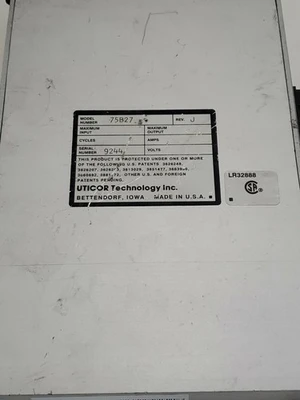 USED Uticor Technology 75B27