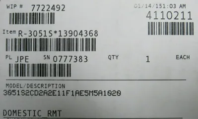 NEW ROSEMOUNT 3051S2CD2A2E11F1AE5M5A1020 PRESSURE TRANSMITTER R-3051S*13904368