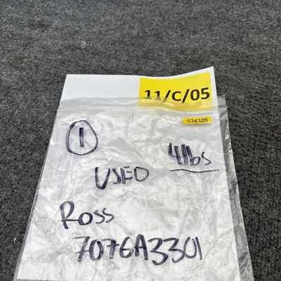 Used Ross 7076A3301 Solenoid Valves California US | Davliegogo LLC #1705662