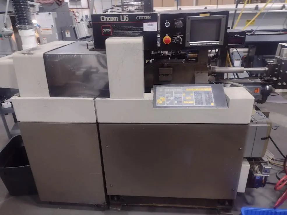 CITIZEN MODEL #CINCOM L16 CNC SWISS LATHE: YOBRO #25364