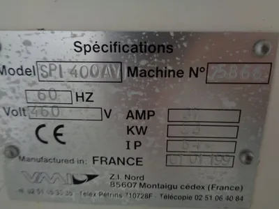 Used 1990 VMI SPI400AVI Dough Mixers California US | BakeryEquipment.com #1555191