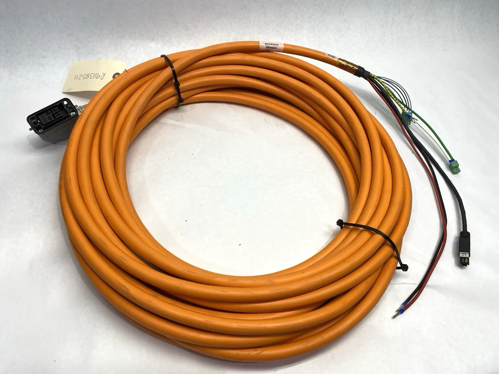 USED BOSCH REXROTH R911385211SERVO MOTOR HYBRID CABLE 20M RKH0441/000,0