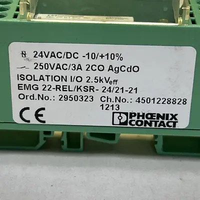USED PHOENIX CONTACT EMG22-REL/KSR-24/21-21