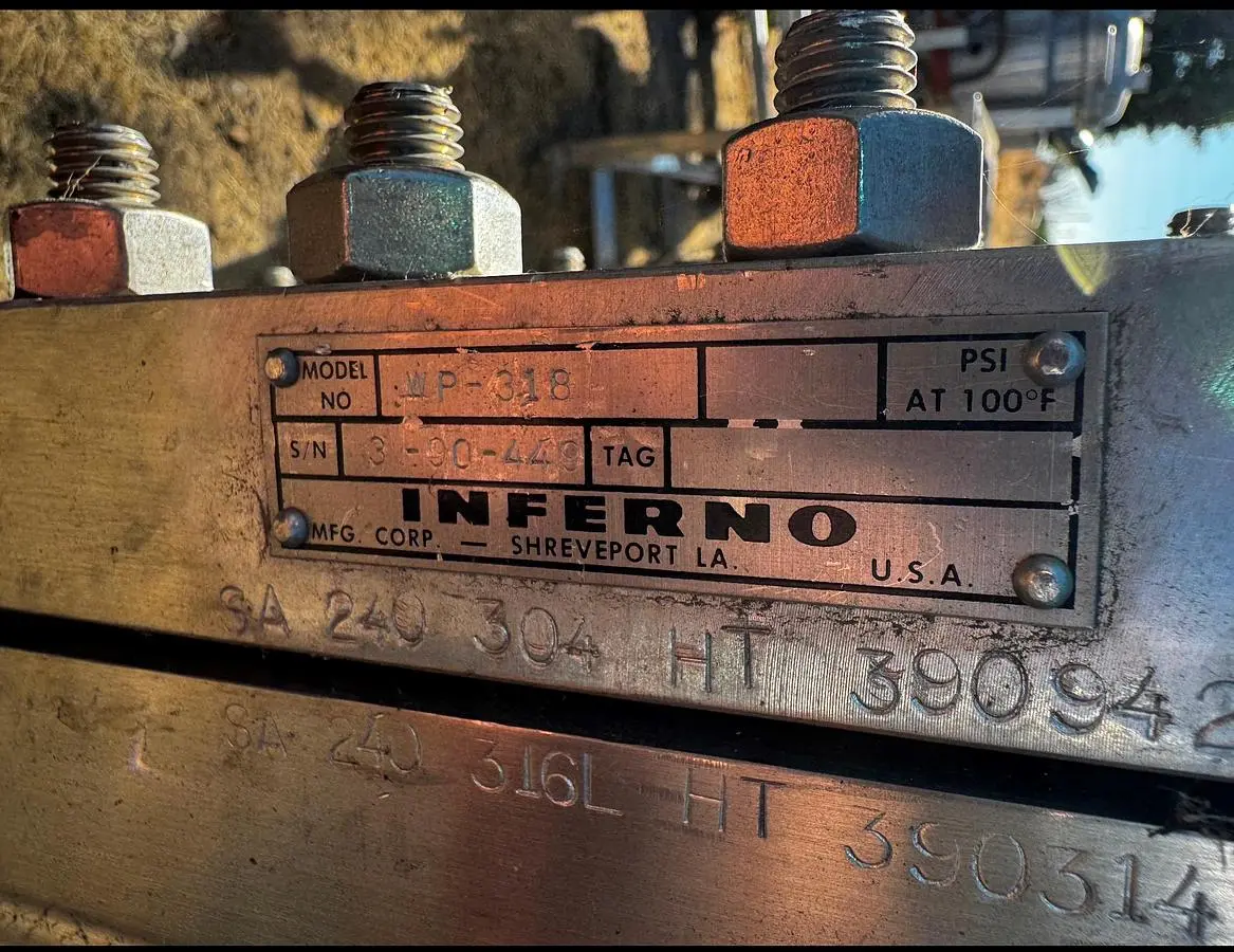 USED 1990 PRECISION STAINLESS MP-318