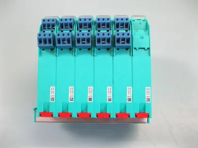Lot (6) Pepperl+Fuchs KFD2-STC4-Ex2, KFD2-SCD2-Ex2-LK, KFD2-EB2 Modules D14