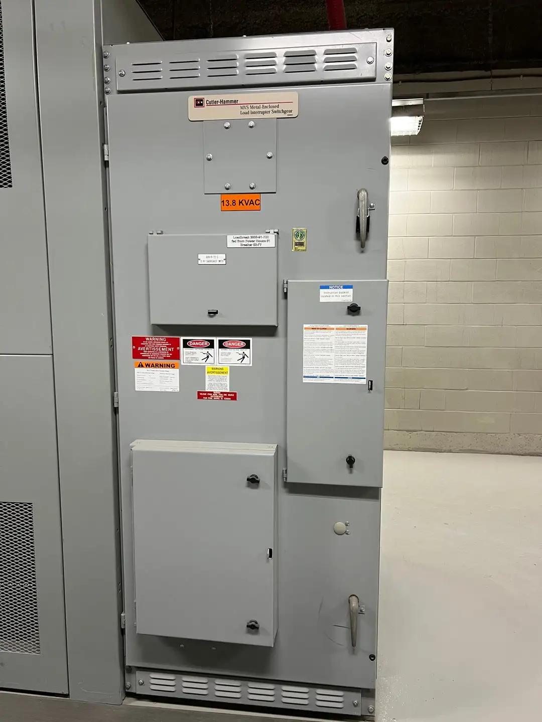 MVS 13.8kV Load Interrupter Switch