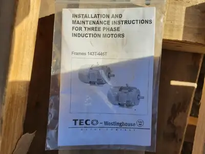 NEW TECO-WESTINGHOUSE APH01506TE5-841M