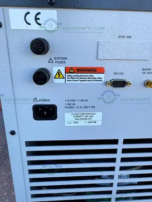 USED FLUKE / HART SCIENTIFIC 7320 HIGH PRECISION CALIBRATION BATH -20°C TO 150°C