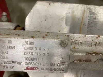USED TRUELINE, VELAN , SMC SIZES 3",4",6",8"