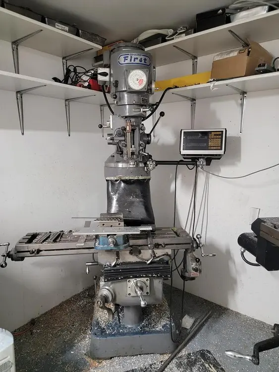 Used SHARP LMV Vertical Mills Minnesota US | Source Machinery Sales #1547965