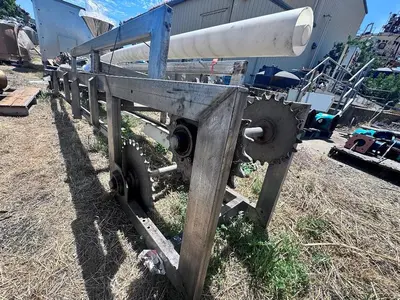 Elevator, Z Frame Bucket Elevator, Chain Driven, 185" Discharge Height, #5991801
