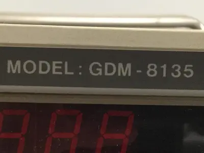 USED GW INSTEK GDM-8135