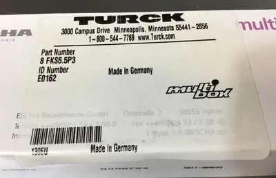 ESCHA / TURCK 8FKS5.5P3 / E0162 Multi Box 3D-26