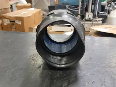 4" Threaded PVC-Coated Conduit Coupling