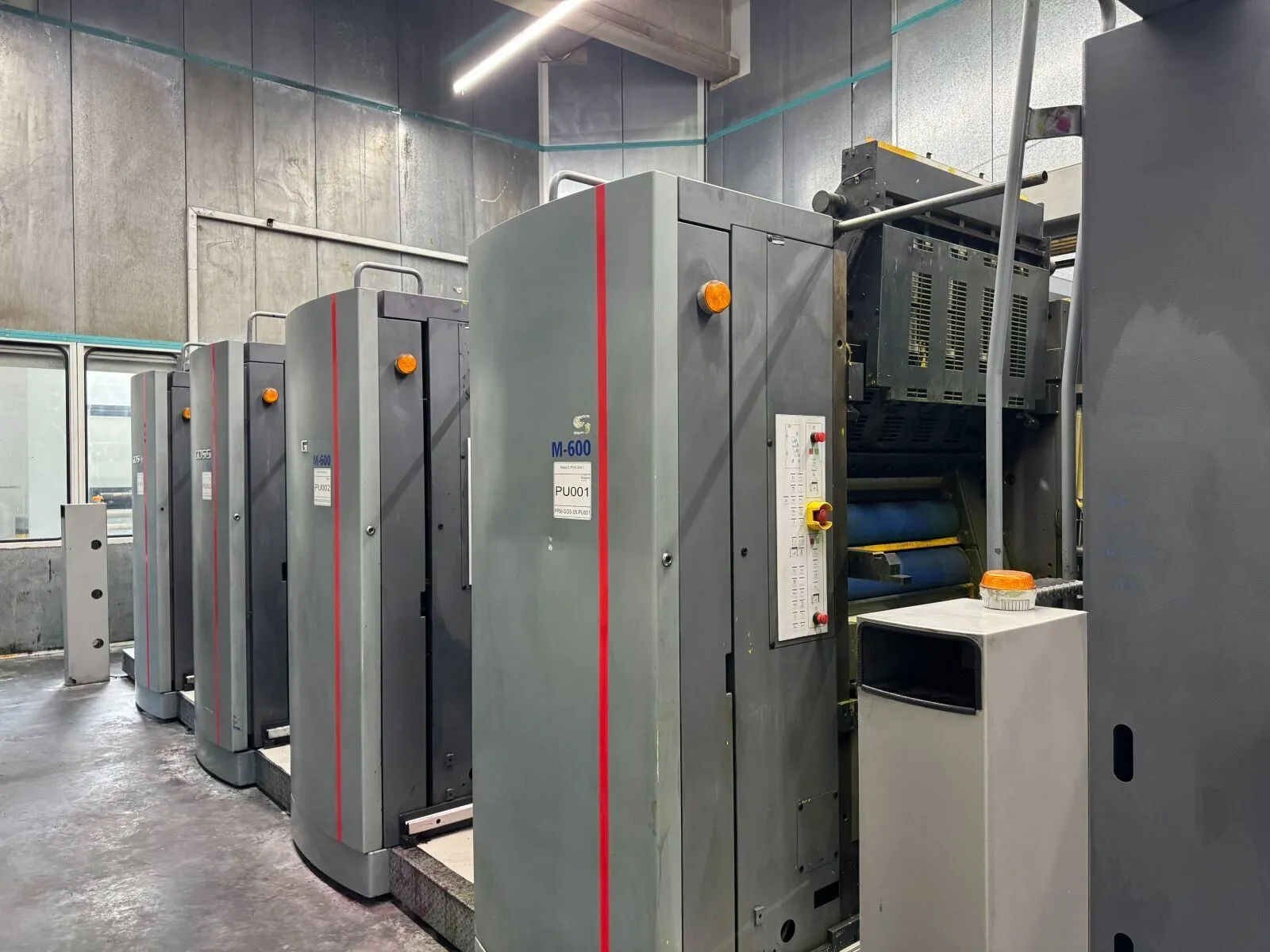 USED 2014 GOSS M600A (4) Unit (1) Web Offset Press System