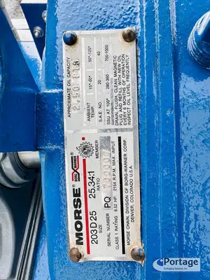 USED ROSS MIXERS 18-CU.FT. STAINLESS STEEL RIBBON BLENDER