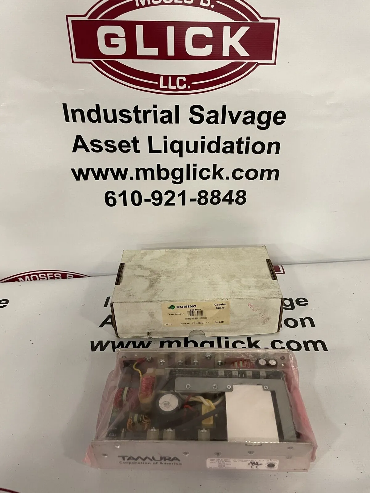 Domino Coder/Marking Machine L104085 Replacement Computer PSU Power Supply-NIB