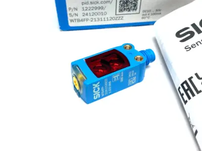 WTB4FP-21311120ZZZ | Sick  Photoelectric Proximity Sensor, Background Supp. 1222999 - New – Open Box