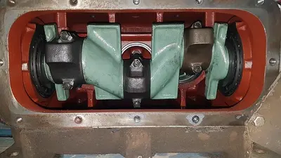 USED GARDNER DENVER TDDB TRIPLEX PUMP