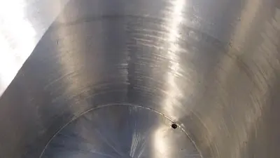 Tank, 325 Gallon, 316 Stainless Steel, 45" x 47", Jacketed, OT/SB #S743435