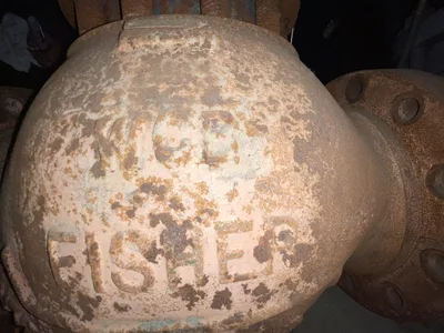 Fisher Control Valve type EWD, size 6"x 8" class 300