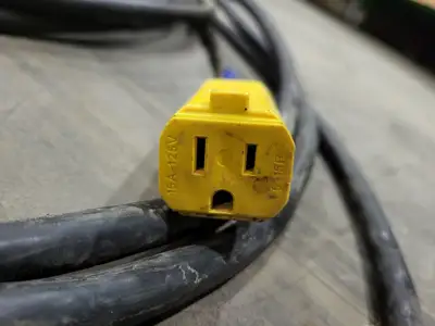 48 ft SOOW Power Extension Cord 14/3 AWG 15A 125V