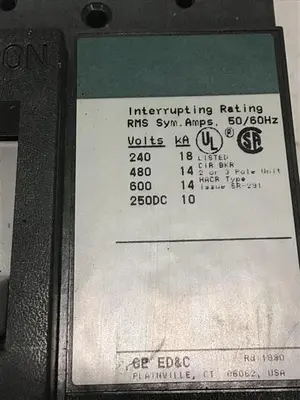 USED GE TED136070 / DISCONNECT