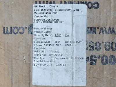 New | in-Stock MARTIN ENGINEERING 35700-60T Conveyors British Columbia CA | Lenmark #1426316