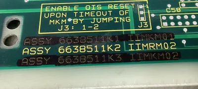Bailey 6638511K2 IIMRM02 Multibus Reset Module 3E-2
