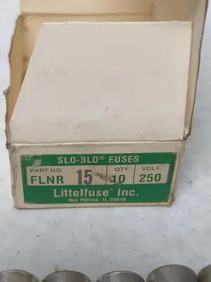 New | in-Stock LITTELFUSE FLNR-15 Miscellaneous Equipment (Electrical & Power) | Surplus Asset Holdings #1196393