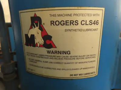 1995 Rogers Machinery Company F-30-N Air Compressors | MD Equipment Services LLC (17)